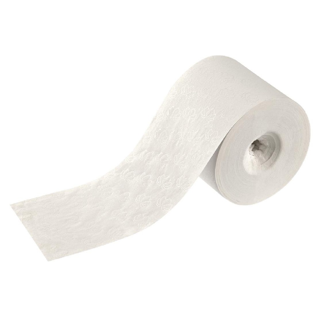 Rouleaux de papier toilette blanc sans mandrin (lot de 36)