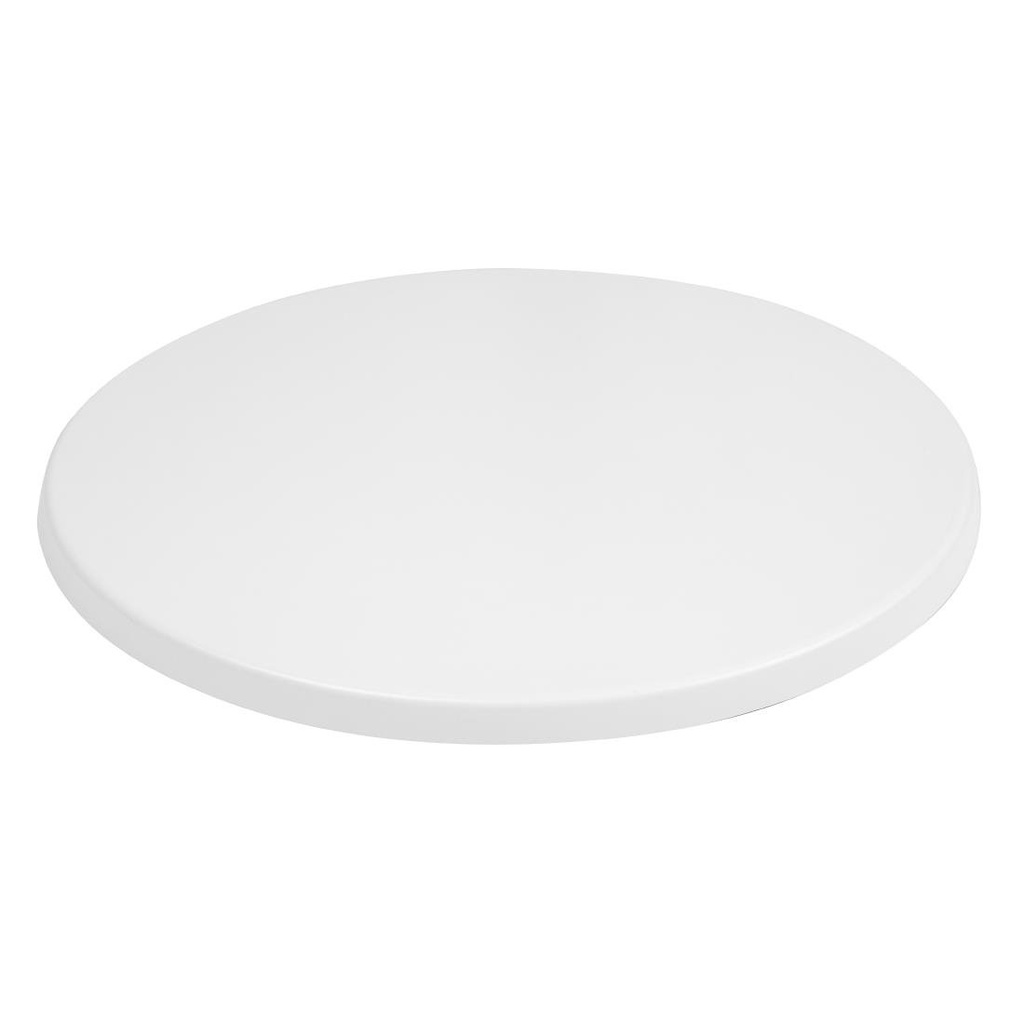 Plateau de table rond Bolero 600mm blanc
