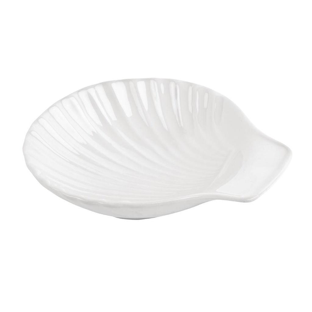 Coquille blanche Olympia (Lot de 6)