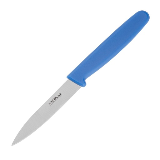 [C544] Couteau d'office Hygiplas bleu 7,5 cm