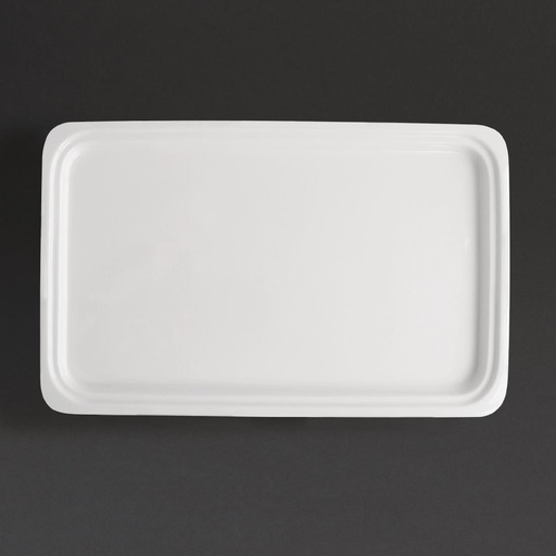 [CD714] Plat blanc GN 1/1 Olympia Whiteware 30mm