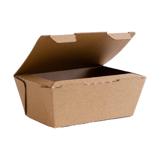 [CF885] Boîtes alimentaires micro-cannelées compostables Vegware 110x150mm (lot de 300)
