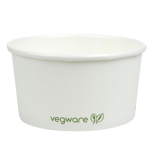 [DA589] Bols à soupe ou glace compostables Vegware 170ml (lot de 1000)
