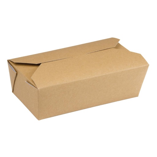 [DM173] Cartons alimentaires rectangulaires kraft Colpac 985ml (lot de 250)
