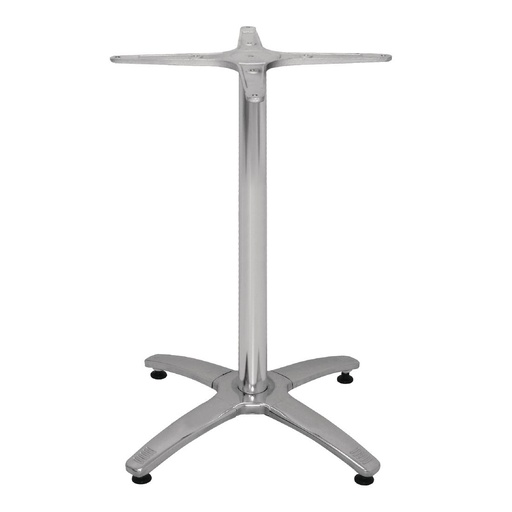 [DN641] Pied de table 4 pieds en aluminium Bolero