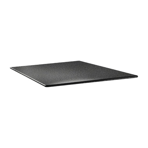 [DR962] Plateau de table carré Topalit Smartline 70x70cm anthracite