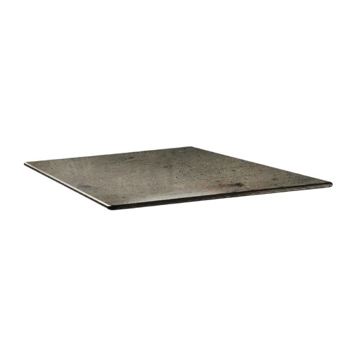 [DR992] Plateau de table carré Topalit Smartline 70x70cm béton
