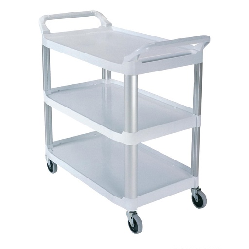 [F681] Chariot utilitaire Rubbermaid X-tra blanc