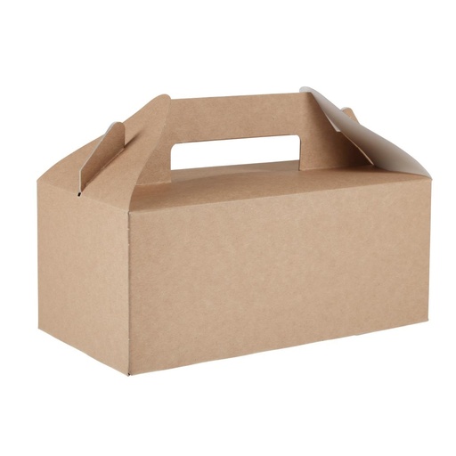[FA361] Petites boîtes à emporter kraft recyclables Colpac (lot de 125)