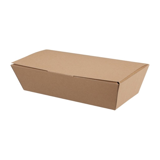 [FA363] Boîtes alimentaires kraft compostables Colpac 250mm (lot de 150)