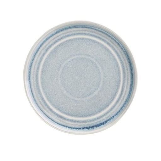 [FB567] Assiette plate bleu cristallin Olympia Cavolo 18 cm (Lot de 6)