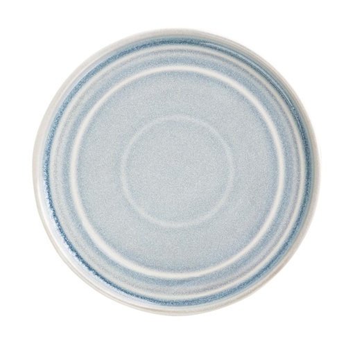 [FB568] Assiette plate bleu cristallin Olympia Cavolo 22 cm (Lot de 6)