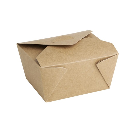 [FB673] Boîtes alimentaires en carton compostables Fiesta Compostable 600ml (lot de 200)