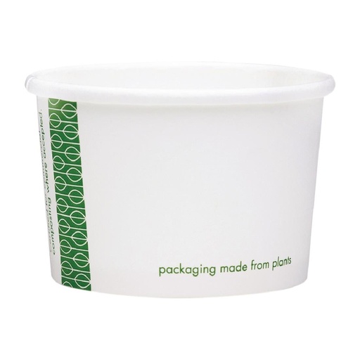 [FC896] Pots pour aliments chauds compostables Vegware 110ml (Lot de 1000)