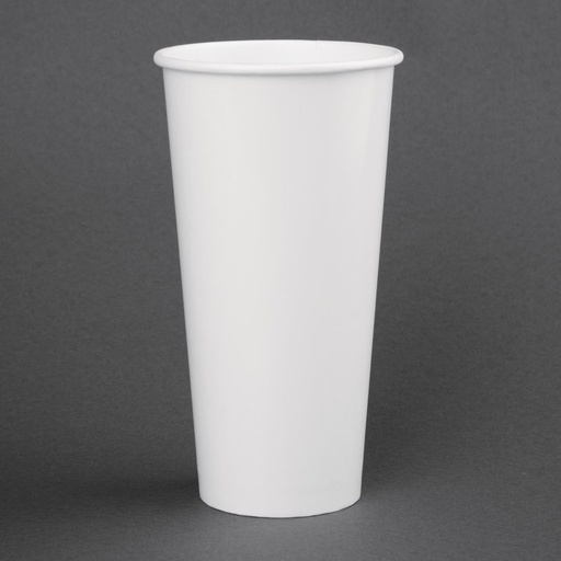 [FP782] Gobelets boissons froides en papier Fiesta Recyclable 625ml 90mm (lot de 1000)