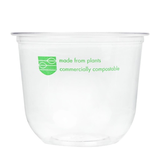 [FS173] Pots Deli en PLA compostables série 96 Vegware 340ml (lot de 1000)