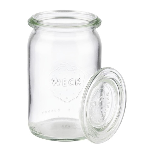 [FT198] Bocaux en verre cylindriques avec couvercle Weck APS 145 ml (lot de 12)