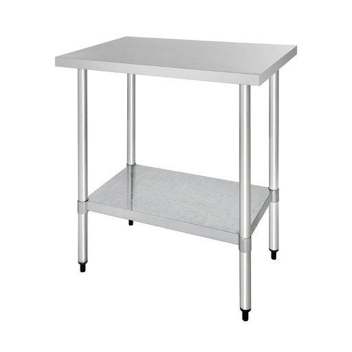[GJ501] Table en acier inoxydable sans rebord Vogue 900 x 700mm