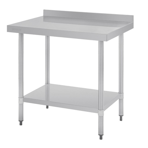 [GJ506] Table en acier inoxydable avec rebord Vogue 900 x 700mm