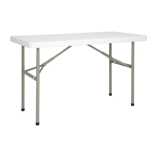 [U543] Table rectangulaire pliante Bolero 1220mm
