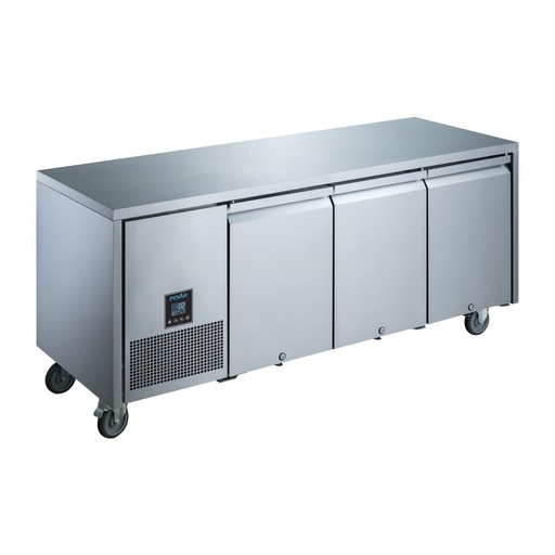 [UA007] Table réfrigérée positive 3 portes Premium Polar Serie U 420L