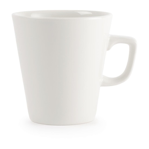 [W003] Mugs café Latte blancs Churchill Whiteware 440ml (lot de 6)