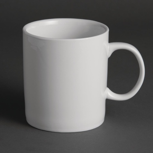 [Y110] Grand mug blanc Olympia 483ml (Lot de 12)