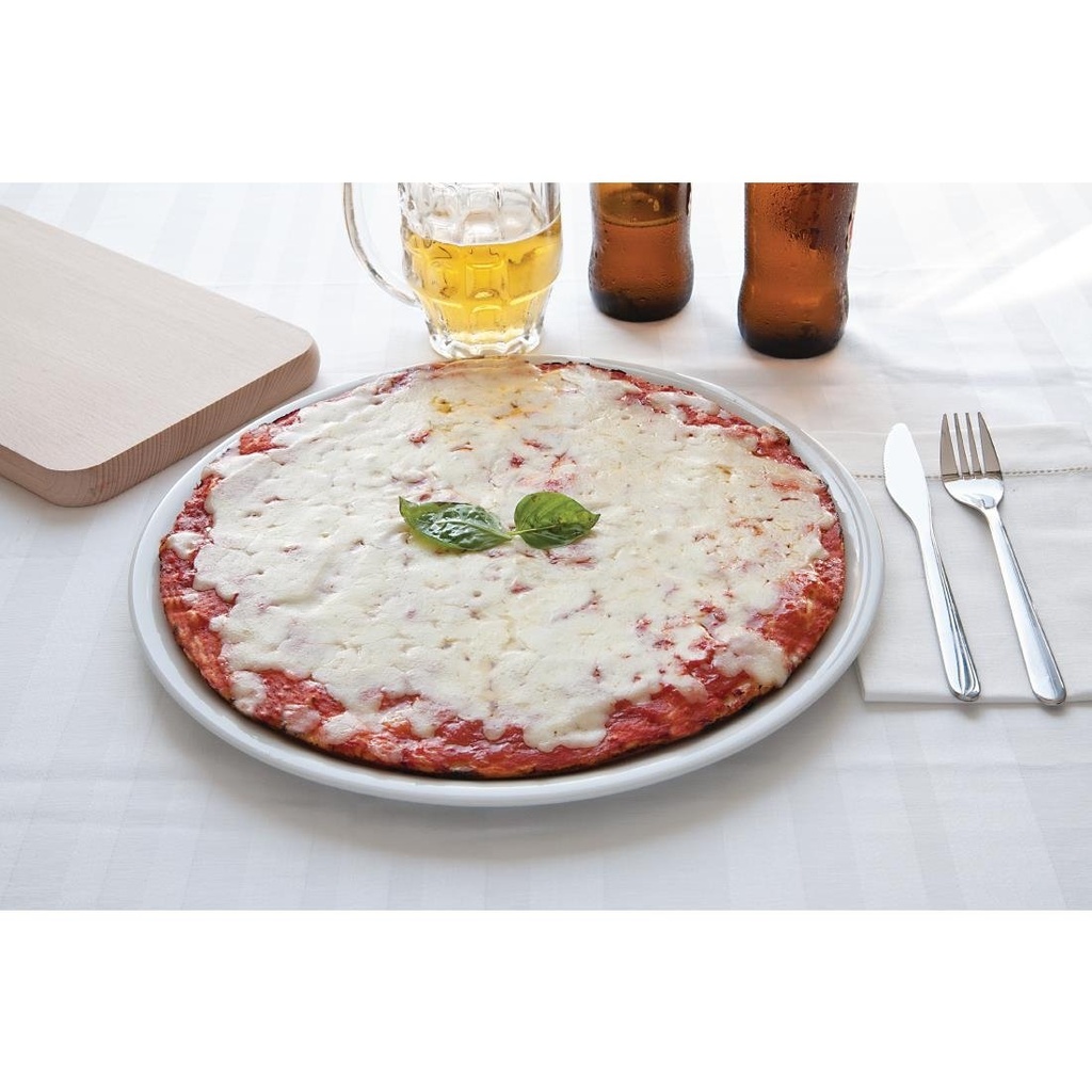Assiette à pizza Saturnia Napoli 28cm (Lot de 6)
