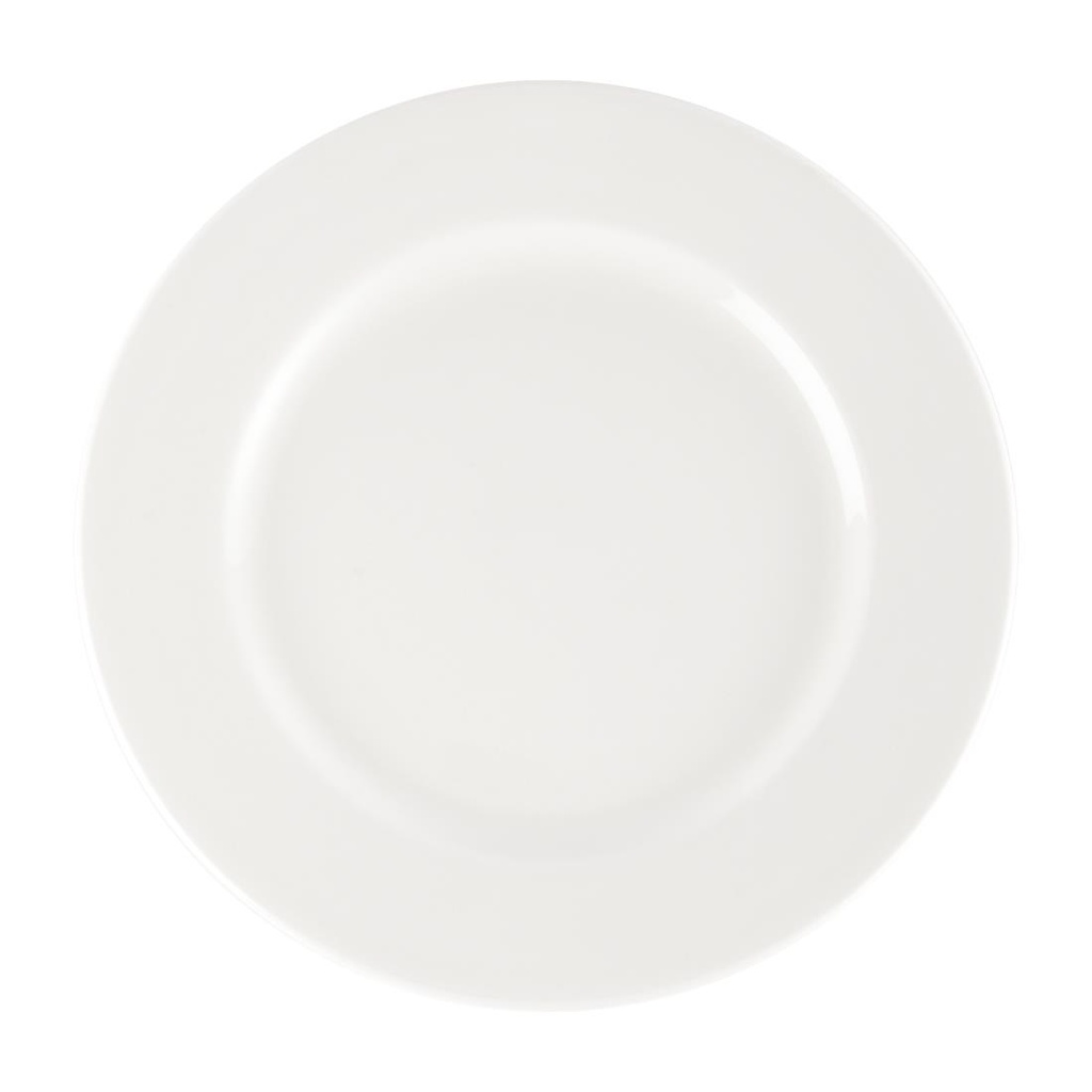 Assiettes classiques blanches Churchill 202mm (Lot de 24)