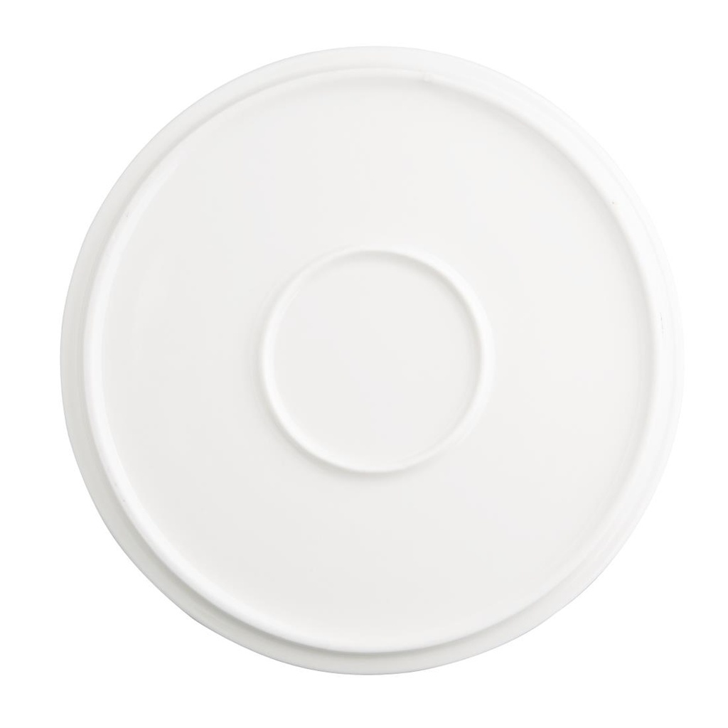Assiettes Olympia Fondant bleues 215mm (lot de 6)