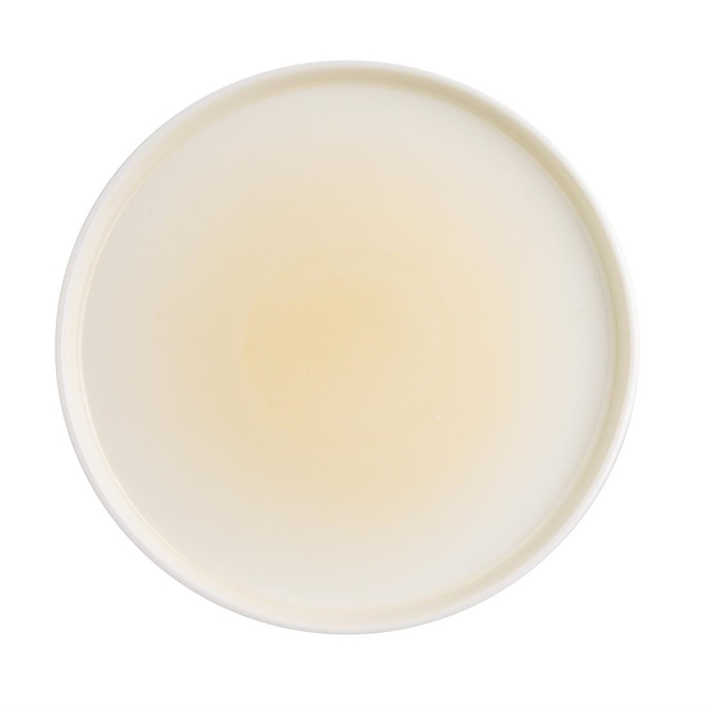 Assiettes Olympia Fondant jaunes 215mm (lot de 6)