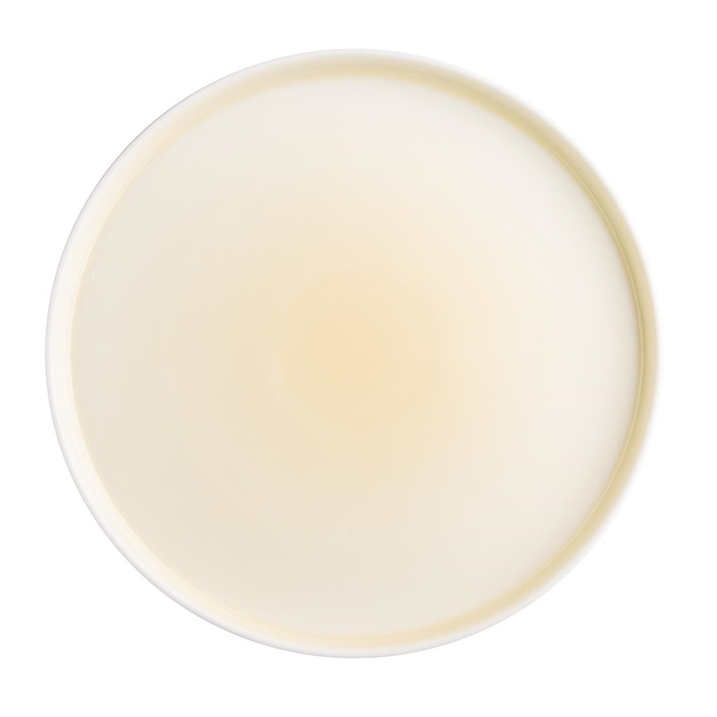 Assiettes Olympia Fondant jaunes 270mm (lot de 4)