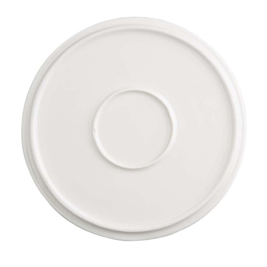 Assiettes Olympia Fondant vertes 215mm (lot de 6)