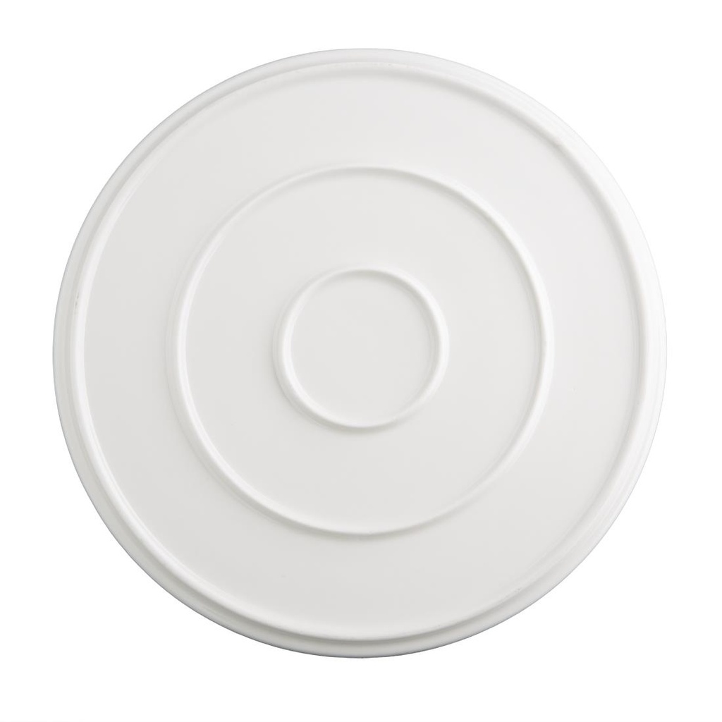 Assiettes Olympia Fondant vertes 270mm (lot de 4)