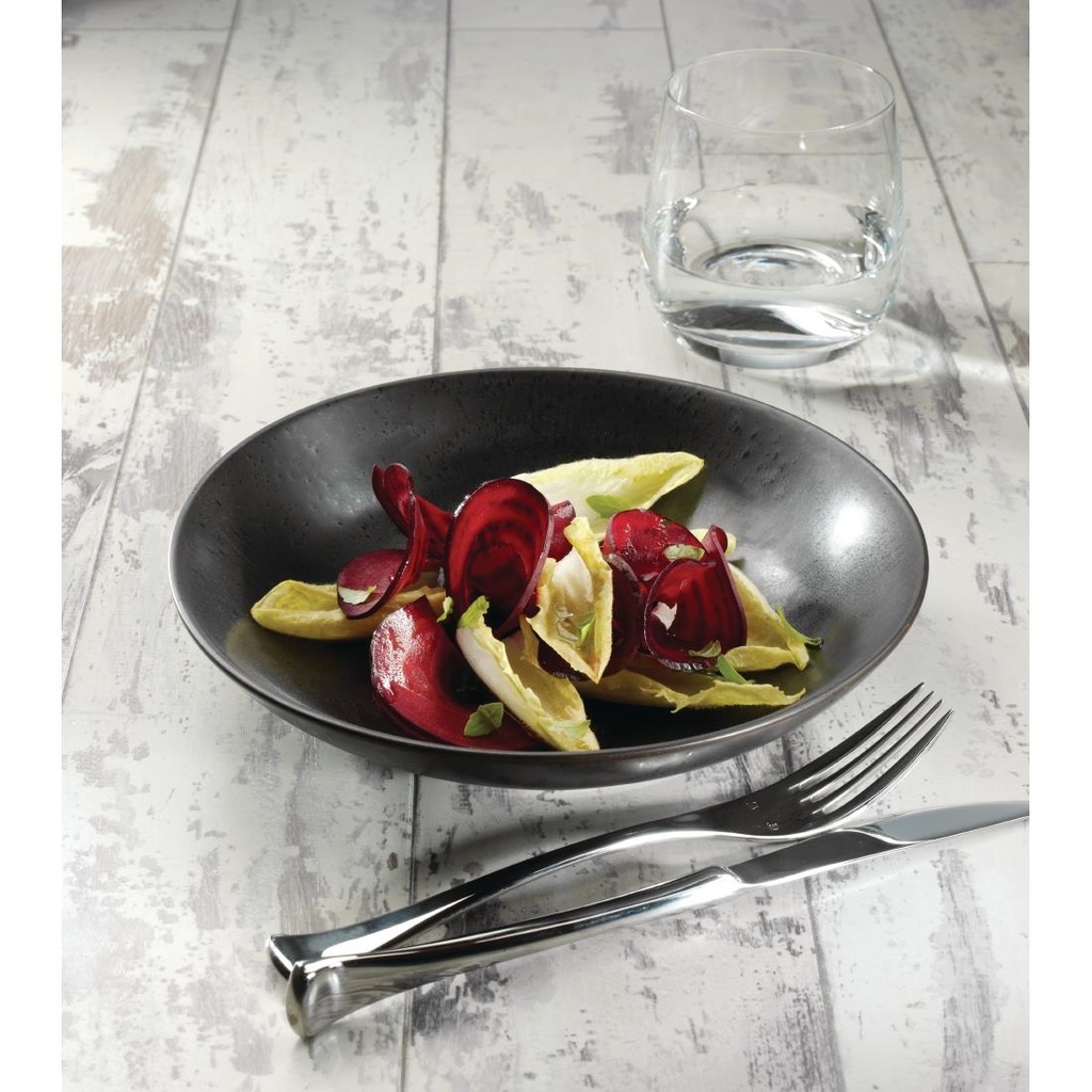 Assiettes plates rondes Olympia Fusion 203mm