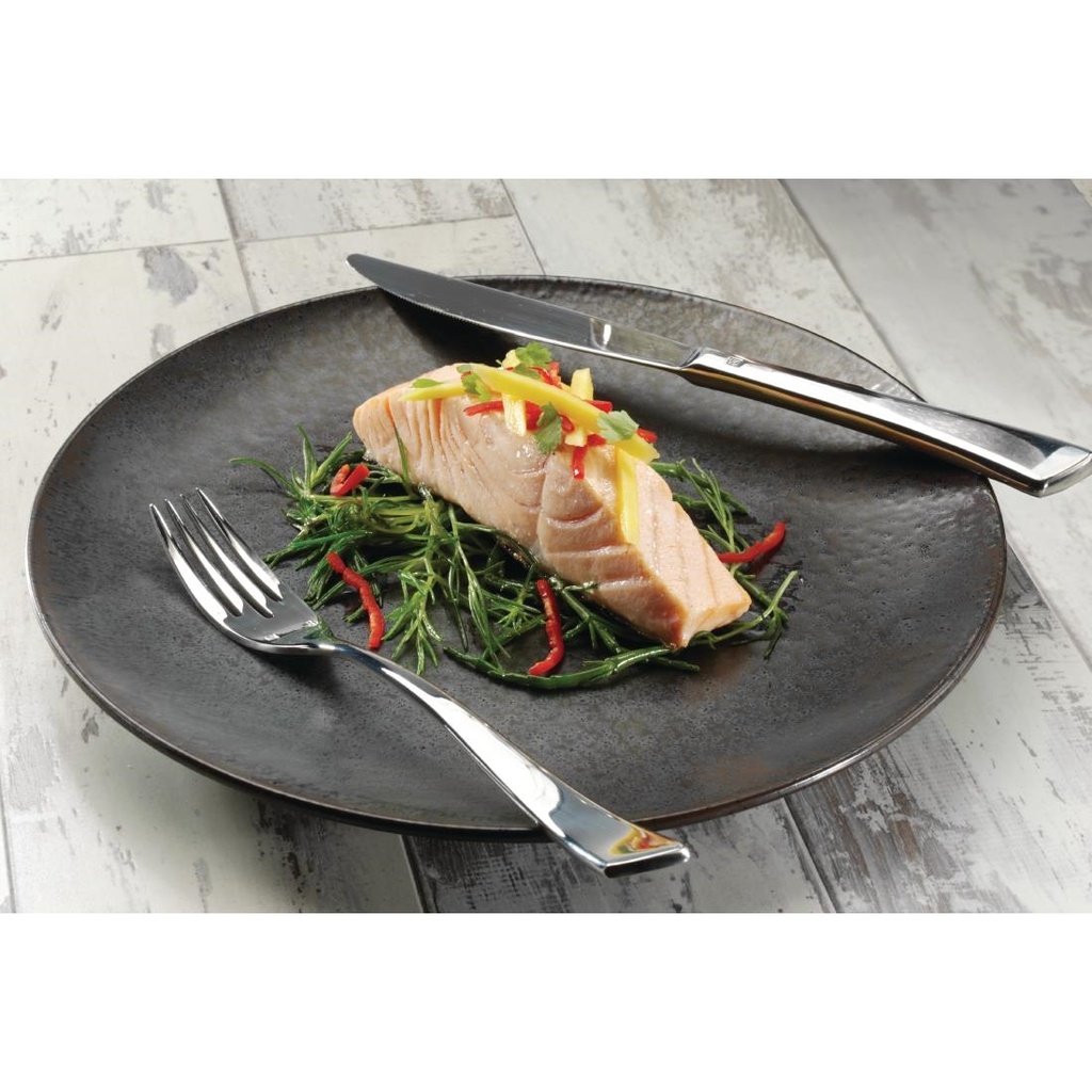 Assiettes plates rondes Olympia Fusion 270mm