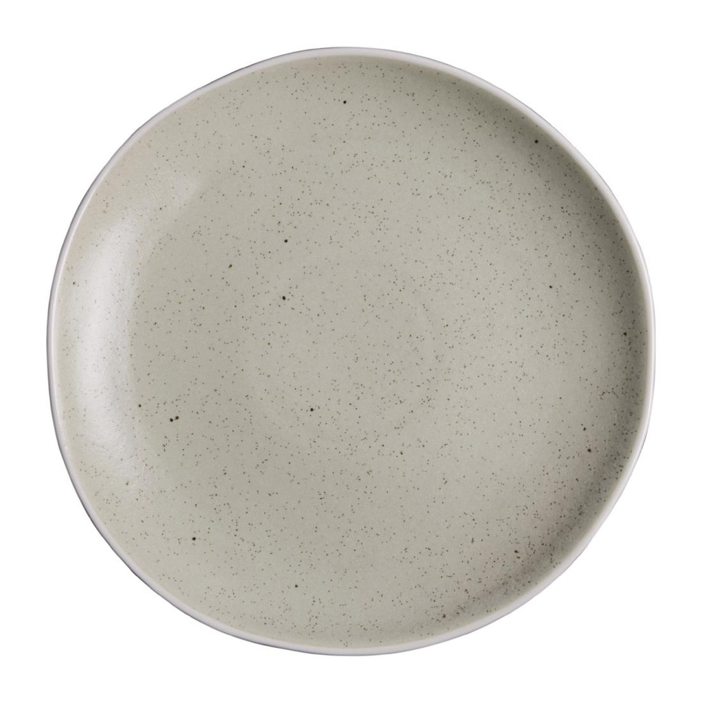 Assiettes plates sable Chia Olympia 27 cm (x6)
