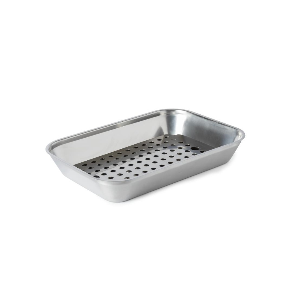 Bac à viande inox 350x240x55mm Gastro M