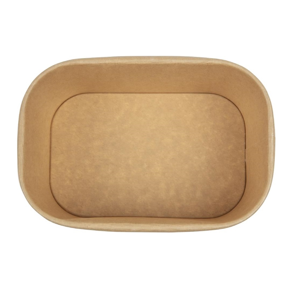 Barquettes alimentaires micro-ondables recyclables Colpac Stagione 1L (lot de 300)