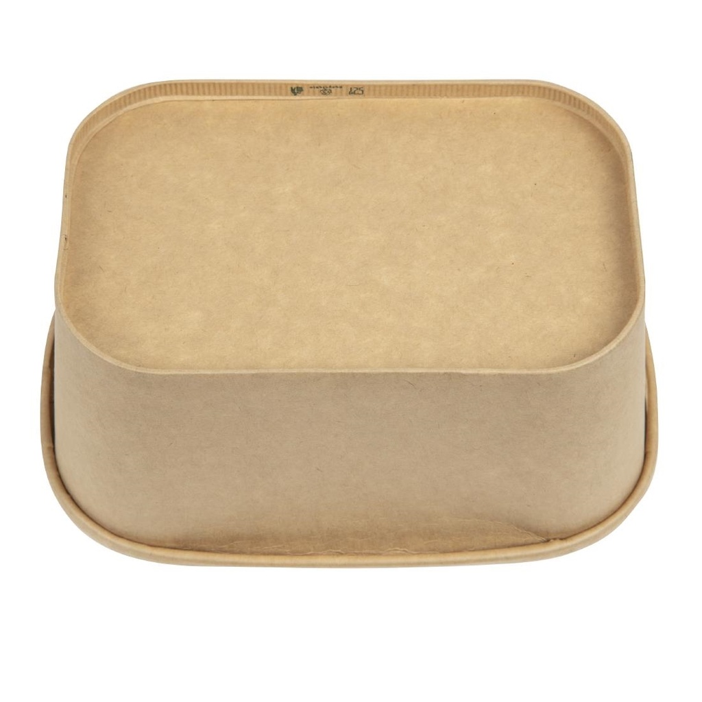 Barquettes alimentaires micro-ondables recyclables Colpac Stagione 1L (lot de 300)