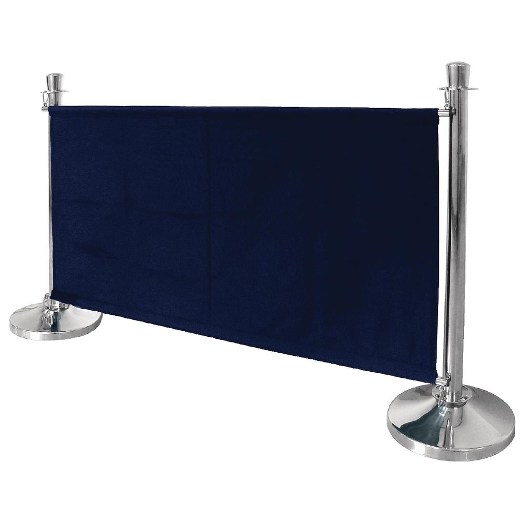 Barrière en toile Bolero bleu foncé