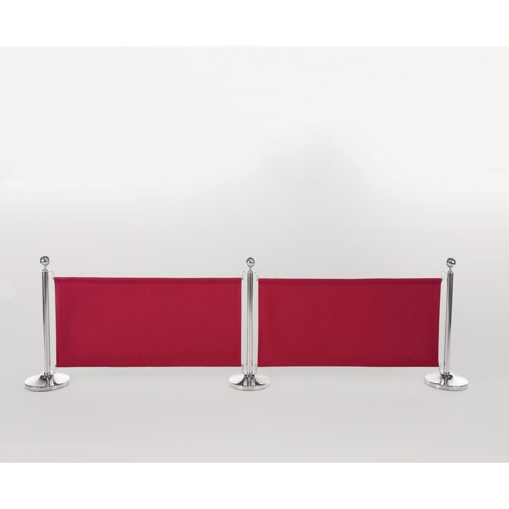 Barrière en toile Bolero rouge