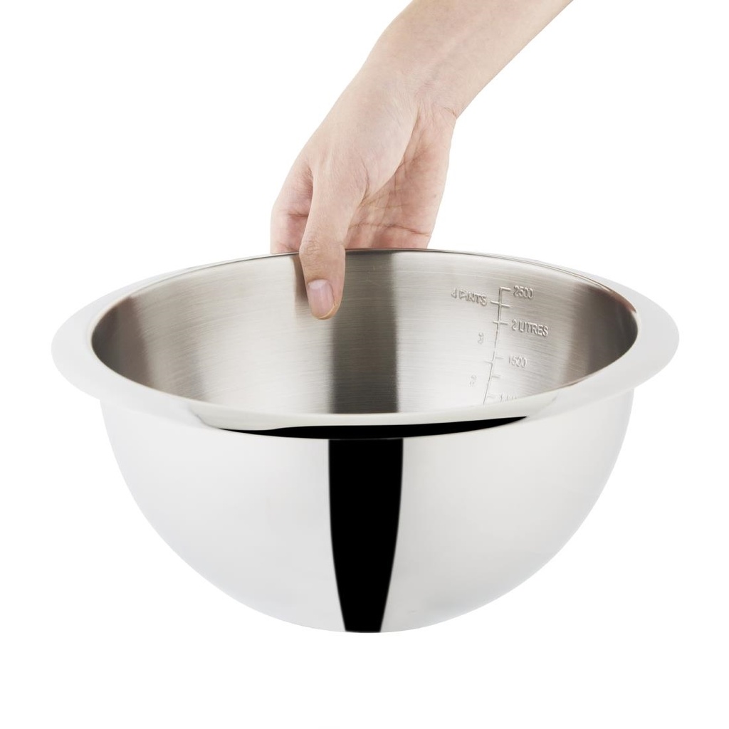 Bassine avec mesures Vogue 2,65L