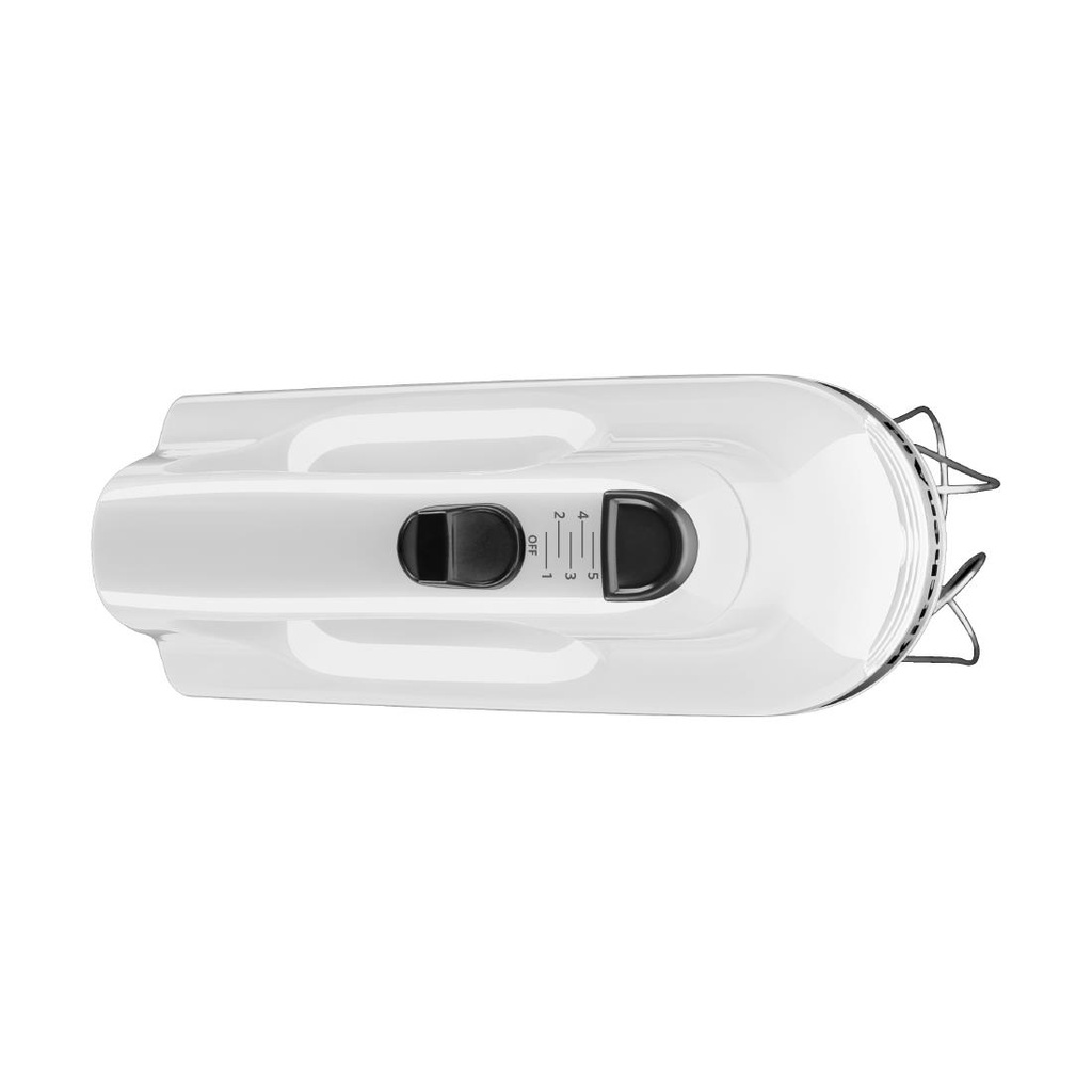 Batteur à main Kitchenaid blanc 5 vitesses 5KHM5110BWH