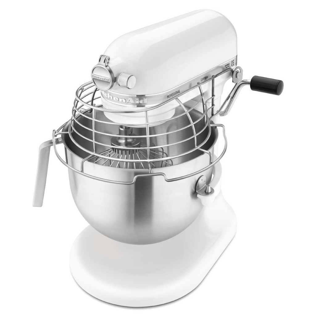 Batteur professionnel Kitchenaid 6,9L blanc 5KSM7990XEWH