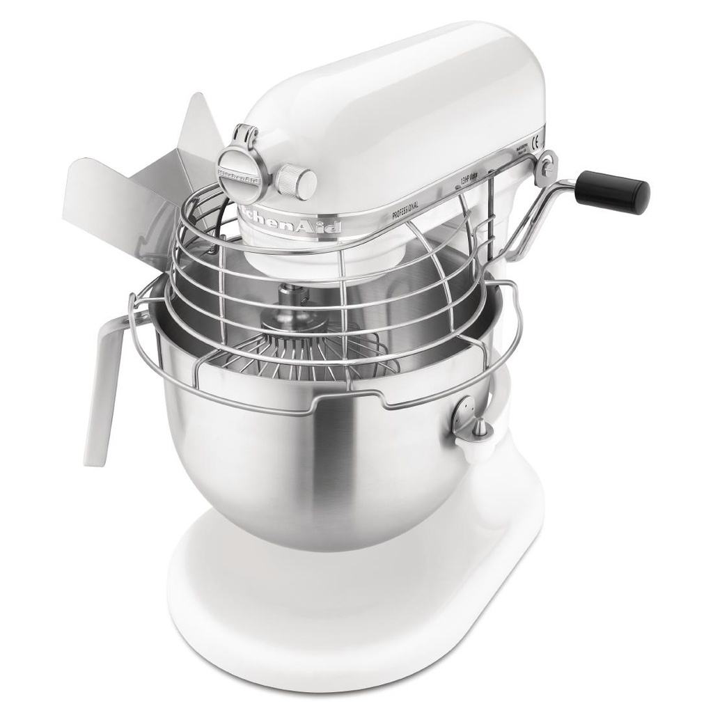 Batteur professionnel Kitchenaid 6,9L blanc 5KSM7990XEWH