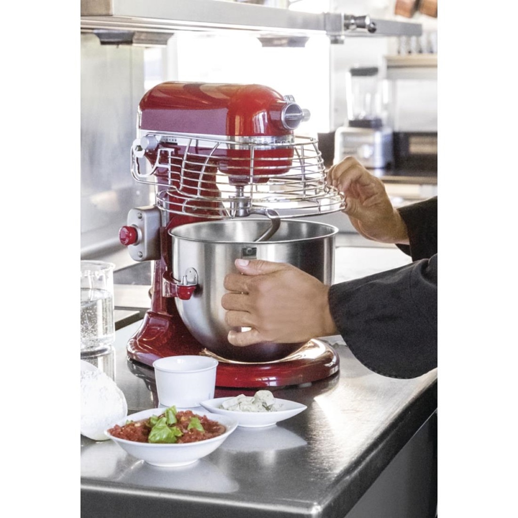 Batteur professionnel Kitchenaid 6,9L rouge 5KSM7990XEER