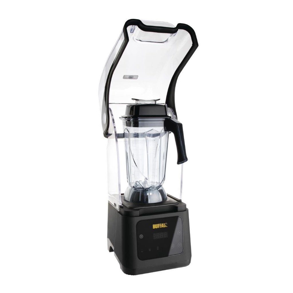 Blender de bar digital Buffalo 2,5L avec capot d'insonorisation