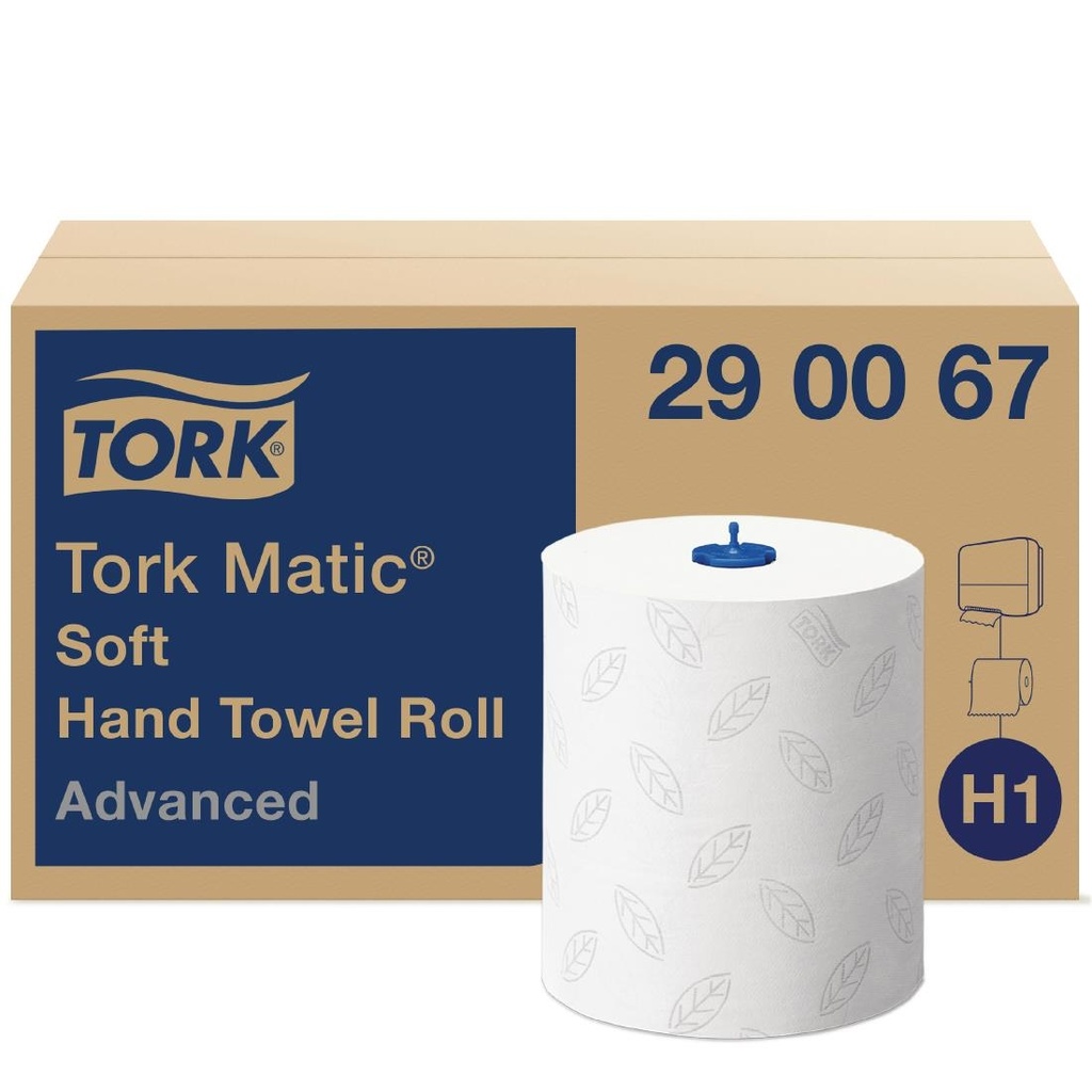 Bobines d'essuie-main Tork Advanced 2 plis 150 m (lot de 6)