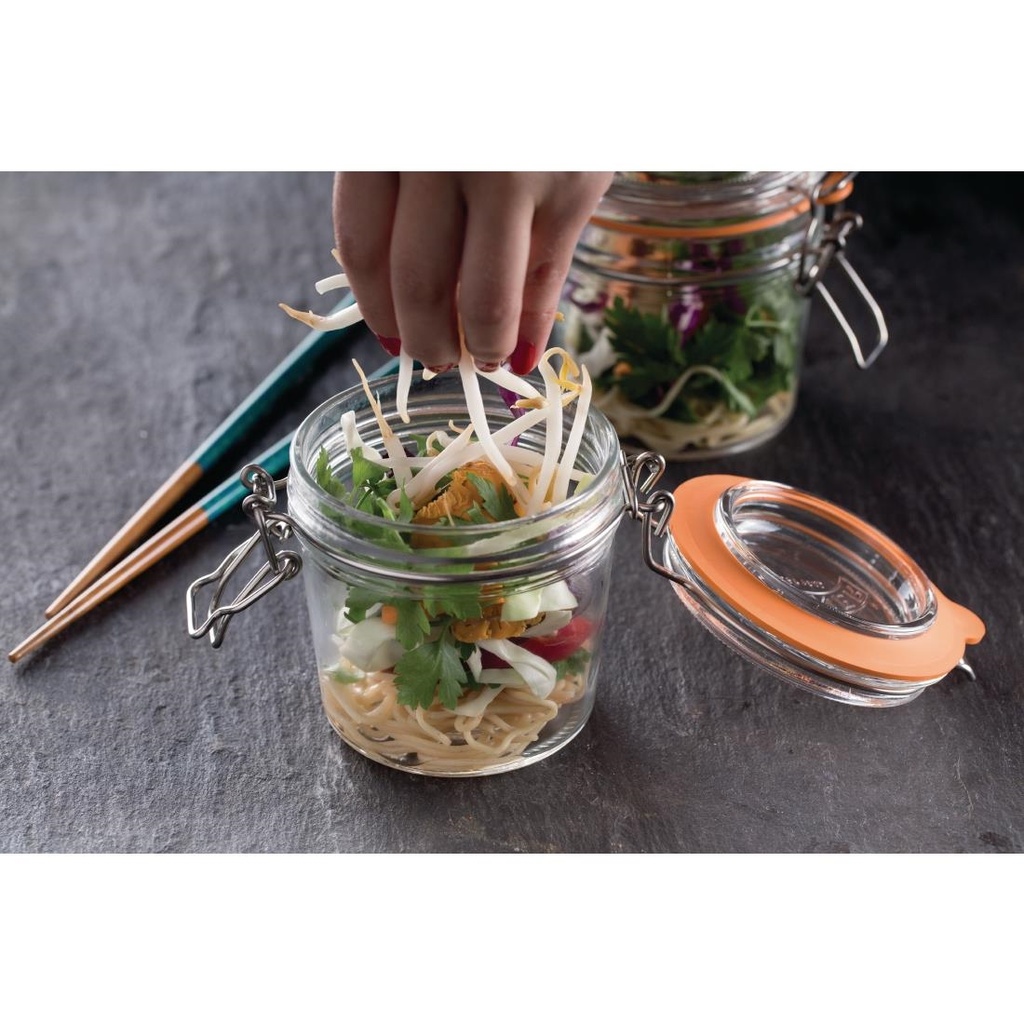 Bocal à conserves avec clip Kilner 350ml